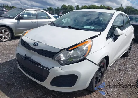 2014 Kia Rio Lx from USA, damaged, VIN KNADM5A34E6406764
